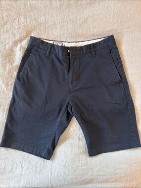 Men's Classic Black Volcom Cotton Shorts